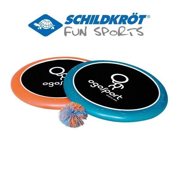 Spiel elliot Schildkröt Funsports - OGOSPORT Set, 2 Ogo Softdiscs (orange+ blau) +1 OGO Ball
