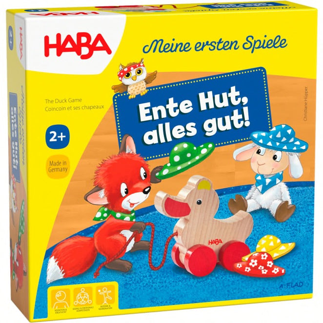 Gesellschaftsspiel HABA Meine ersten Spiele - Ente Hut, alles gut!