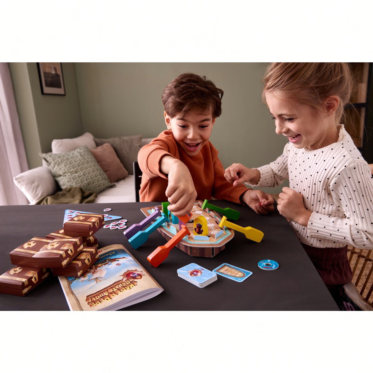 Gesellschaftsspiel HABA Käpt’n Pepe, Schatz ahoi!