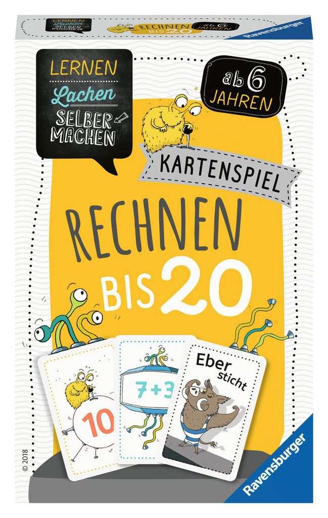 Spiel Ravensburger Lernen Lachen Selbermachen: Rechnen bis 20