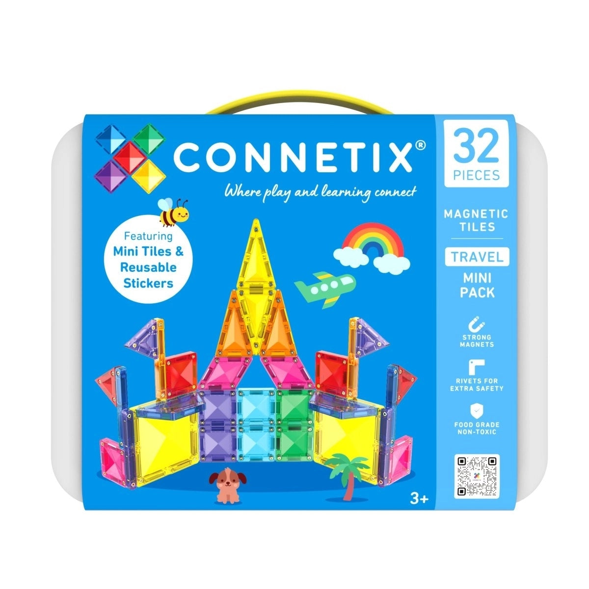Connetix Magnetbausteine Travel Mini Pack 32 Teile