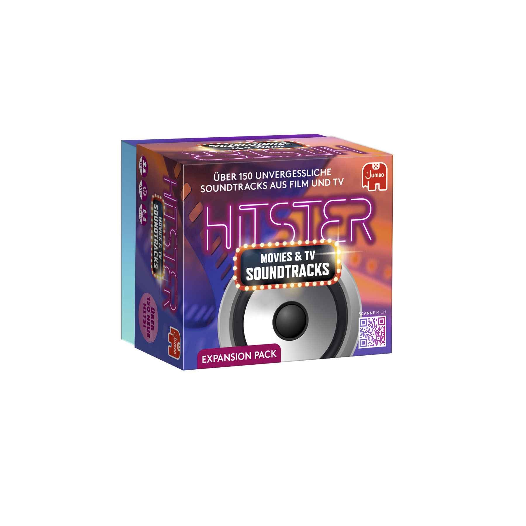 Gesellschaftsspiel Jumbo Spiele Hitster – Movies & TV Soundtracks
