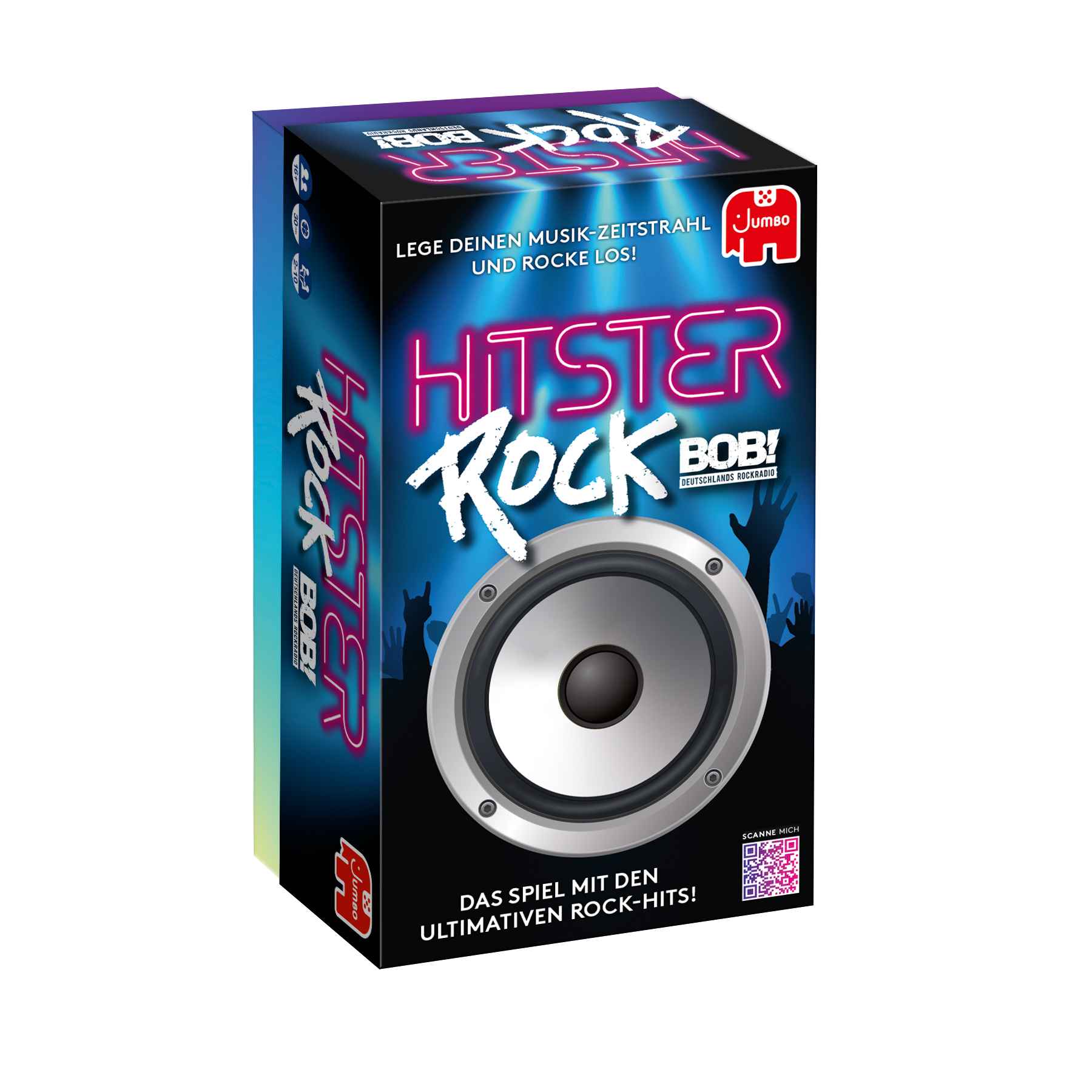 Gesellschaftsspiel Jumbo Spiele Hitster – Rock