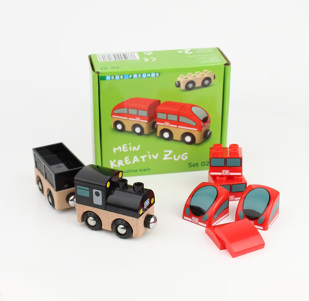 Neue Freunde Mein Kreativ Zug - Set 2 (Regio / Dampflok)