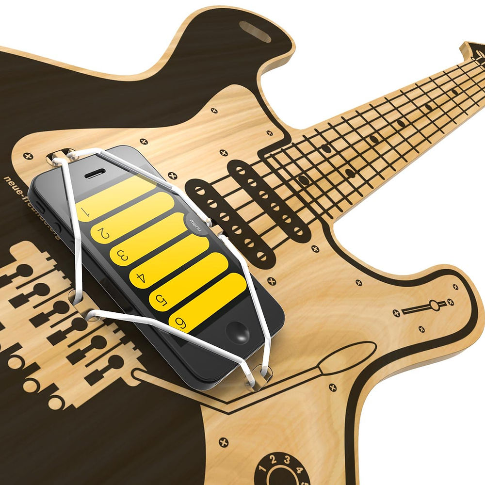 Neue Freunde Woodrocker - die smarte Luftgitarre für Profis!