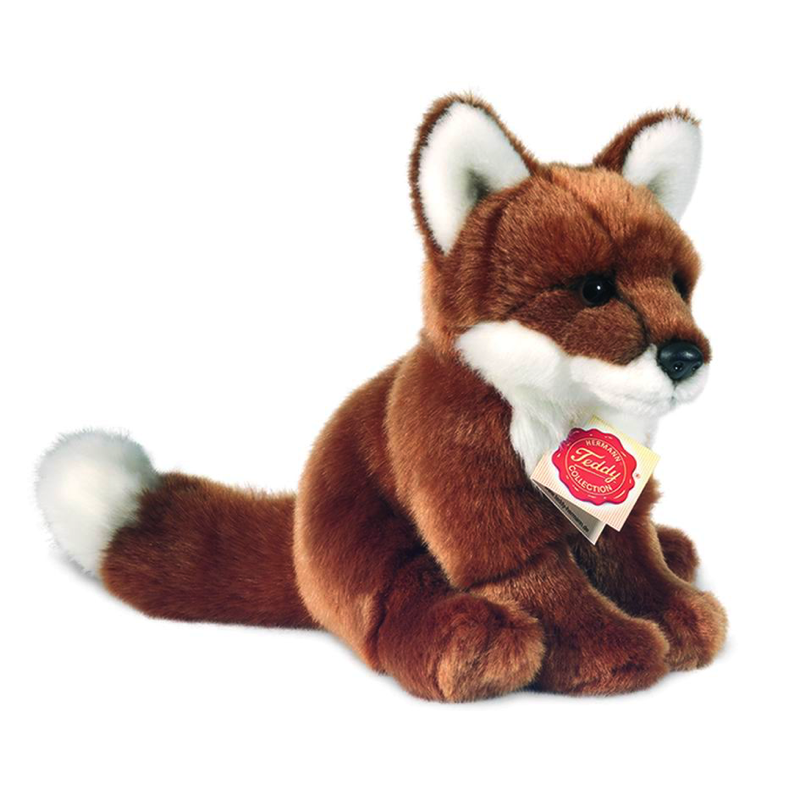 Plüschtier Teddy Hermann Teddy-Herrmann ⎮ Fuchs sitzend rotbraun ⎮ 20 cm