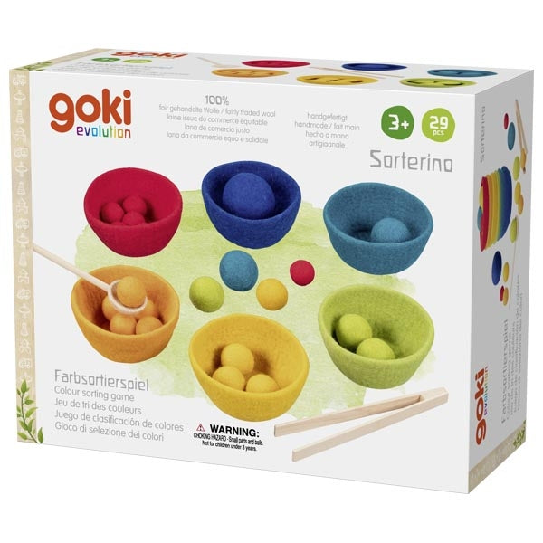 Gesellschaftsspiel goki Farbsortierspiel Sorterino
