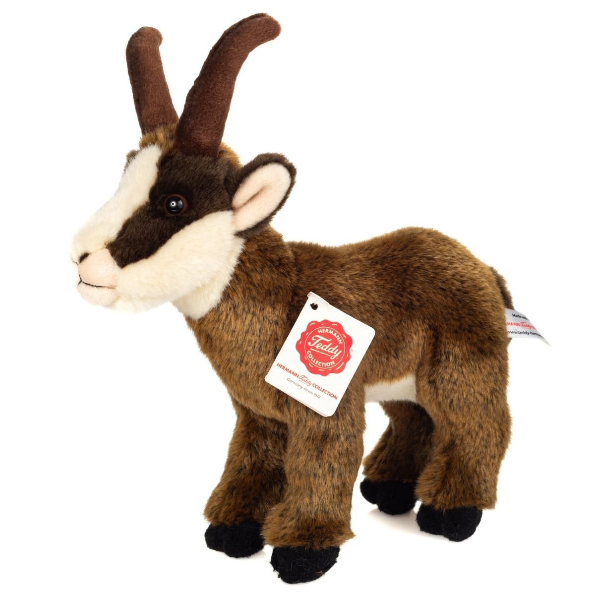 Plüschtier Teddy Hermann Teddy-Herrmann ⎮Gämse braun ⎮ 23 cm