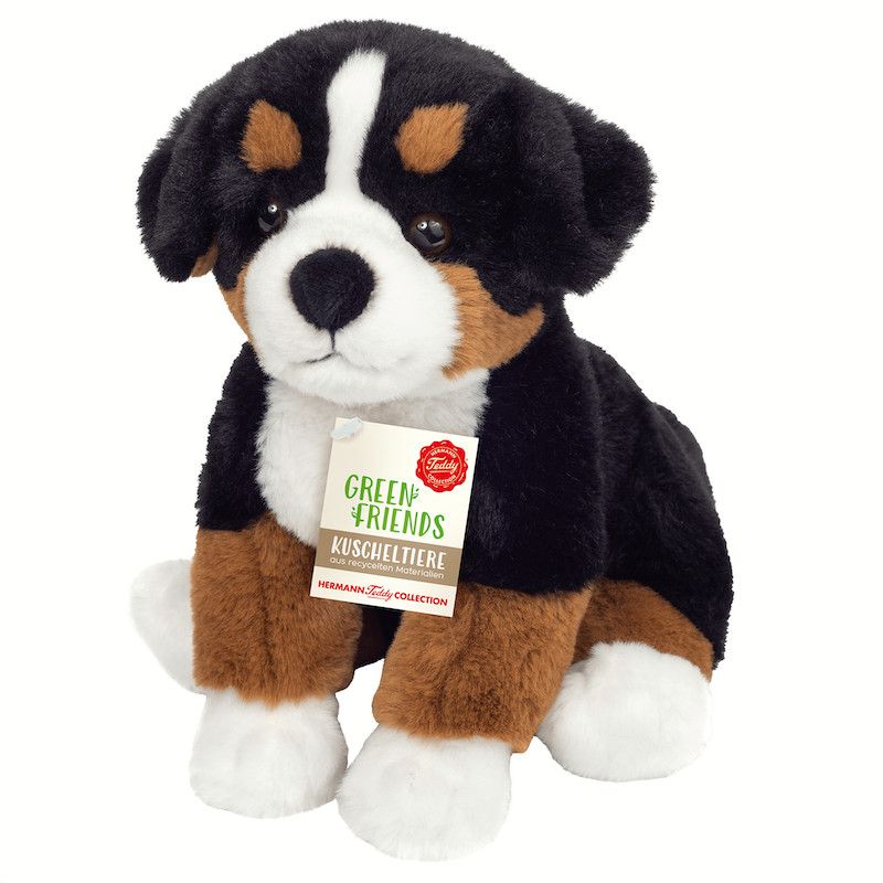 Plüschtier Teddy Hermann Teddy-Herrmann ⎮ Berner Sennenhund sitzend ⎮ 26 cm