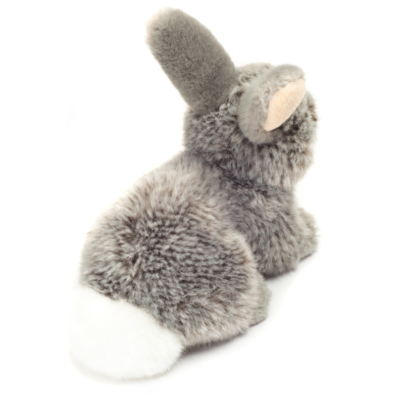 Plüschtier Teddy Hermann Teddy-Herrmann ⎮ Hase sitzend grau⎮ 18 cm