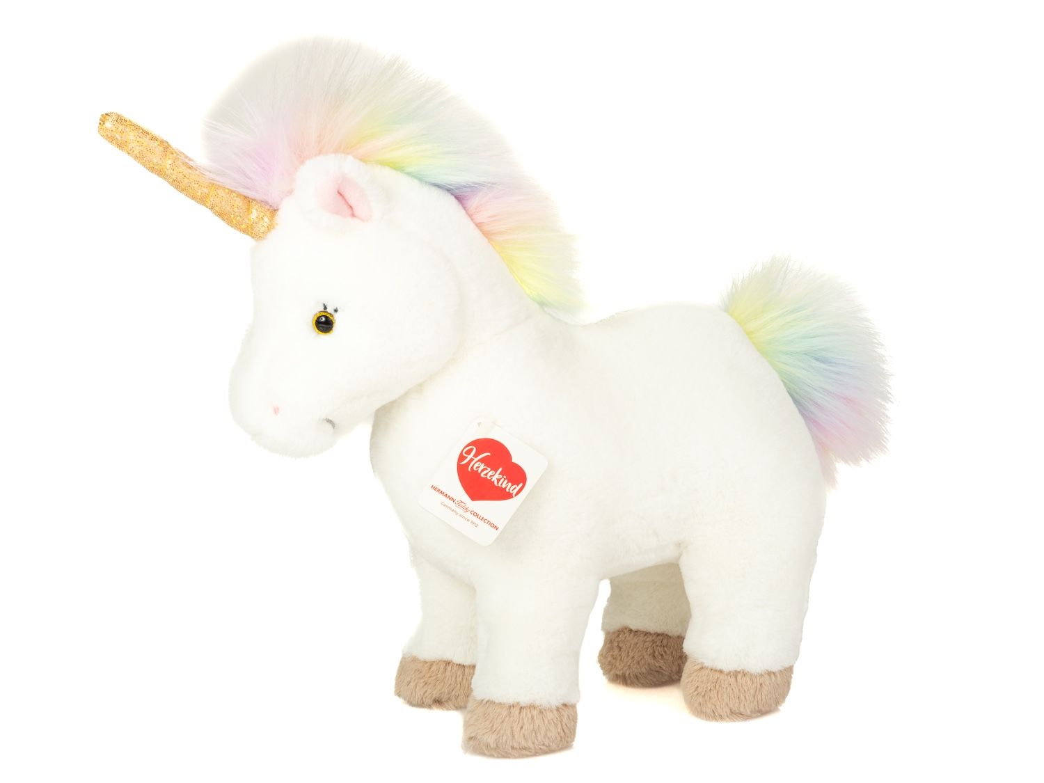 Plüschtier Teddy Hermann Teddy-Herrmann ⎮Einhorn Zoey ⎮ 27 cm