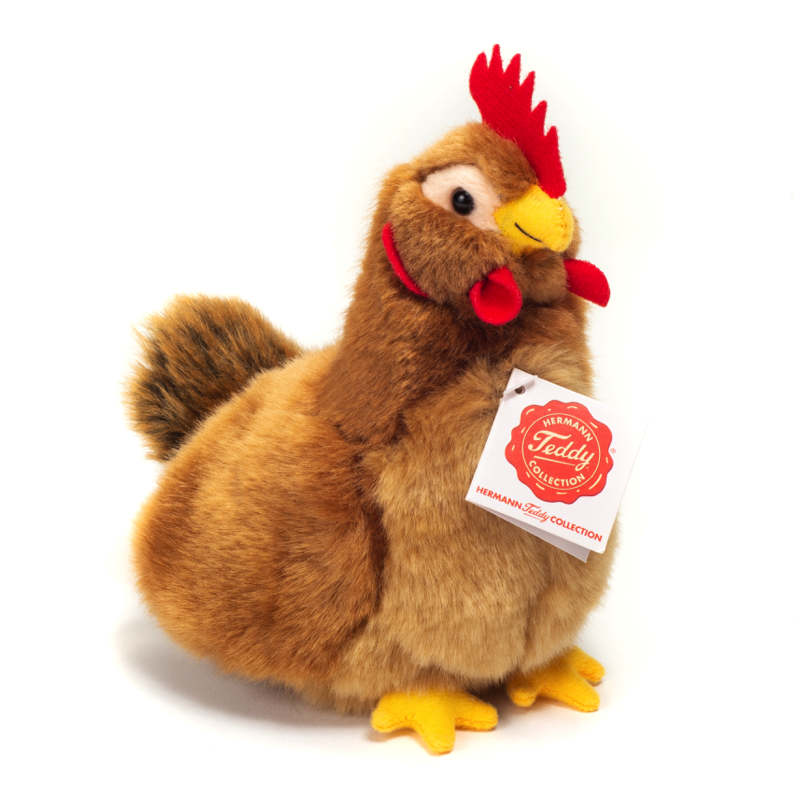 Plüschtier Teddy Hermann Teddy-Herrmann ⎮ Henne braun ⎮ 16 cm