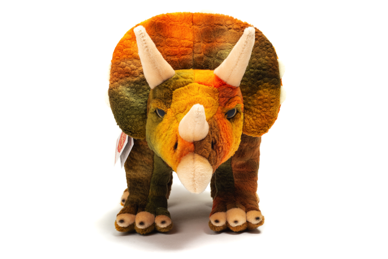 Teddy-Herrmann ⎮Dinosaurier Triceratops⎮ 42 cm