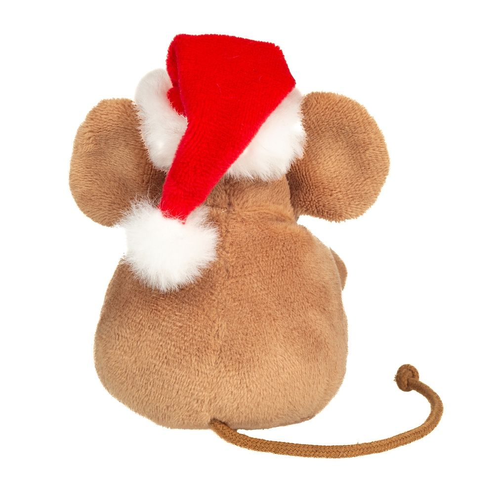 Plüschtier Teddy Hermann Teddy-Herrmann ⎮ Weihnachtsmaus mit Lebkuchenmann ⎮ 11 cm