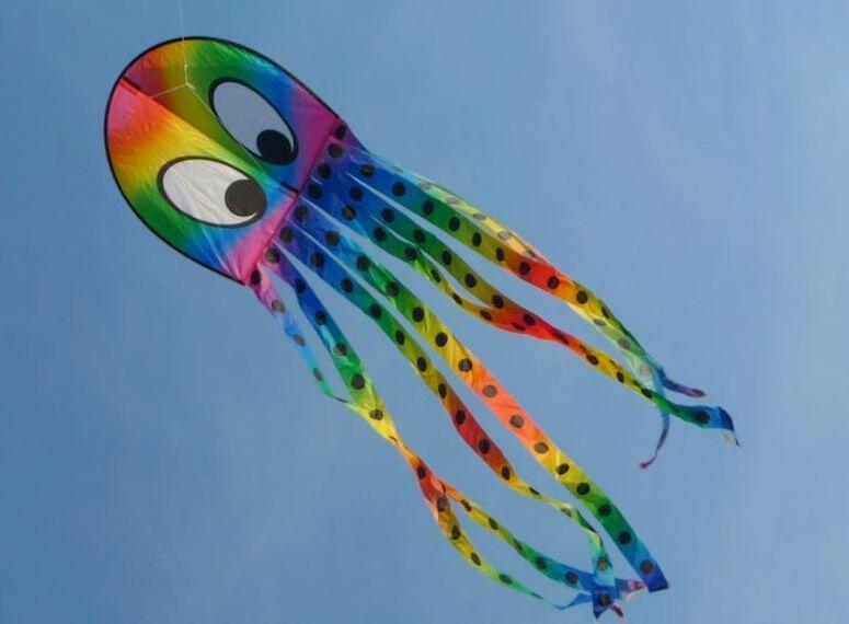 Spielzeug für Draußen elliot Kinderdrachen - Kalle Krake