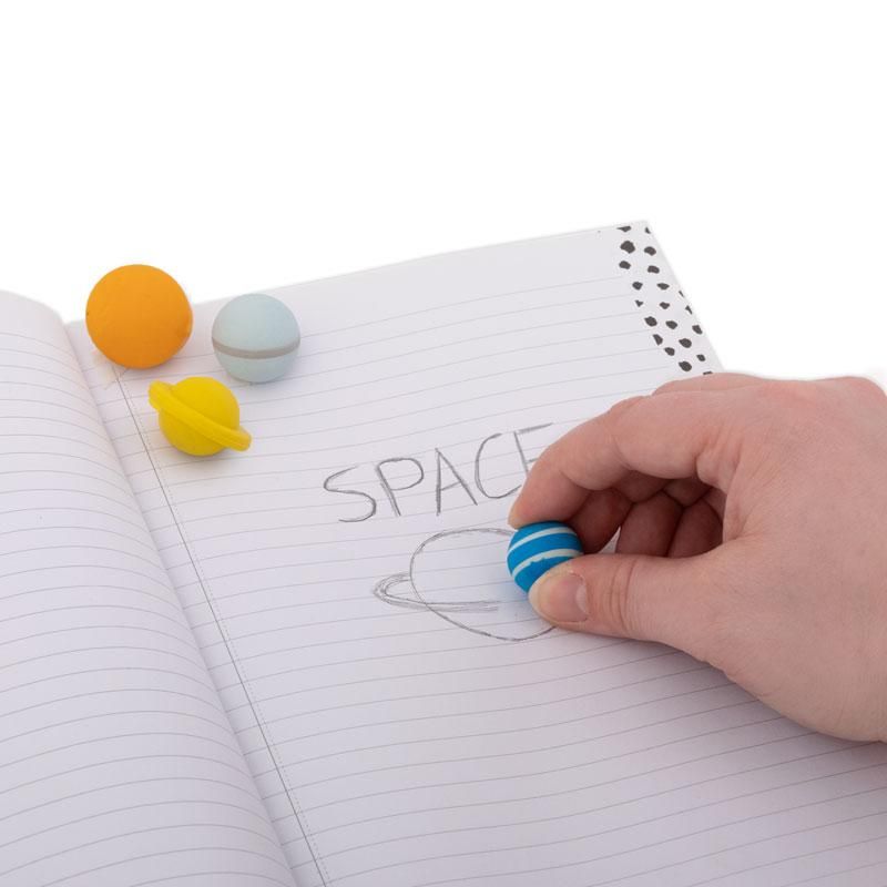 Space Adventure Sonnensystem Radierer, 8er Set