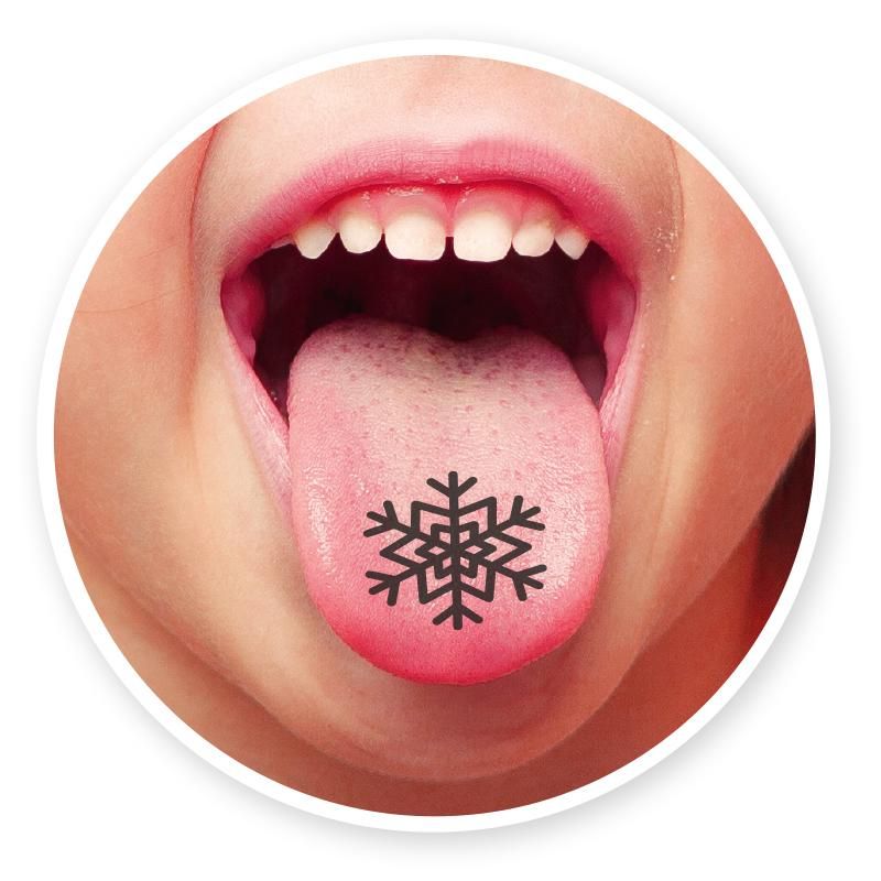 Krimskrams Trendhaus Magic Moments: Zungentattoos 10 Stück