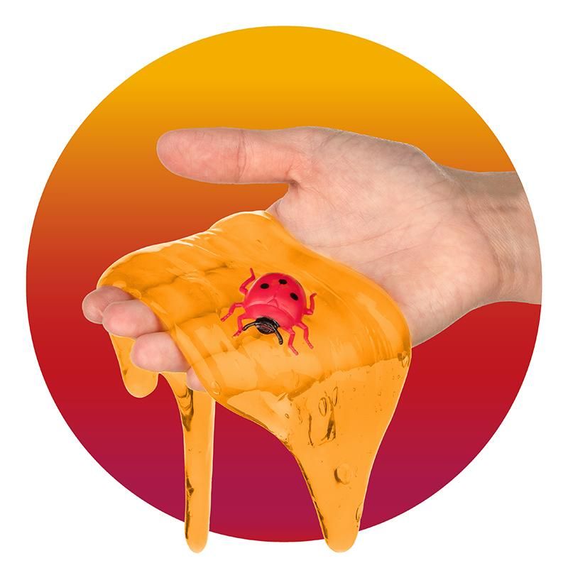 Trendhaus ZOO Insekten-Slime 125g, 3-fach sortiert