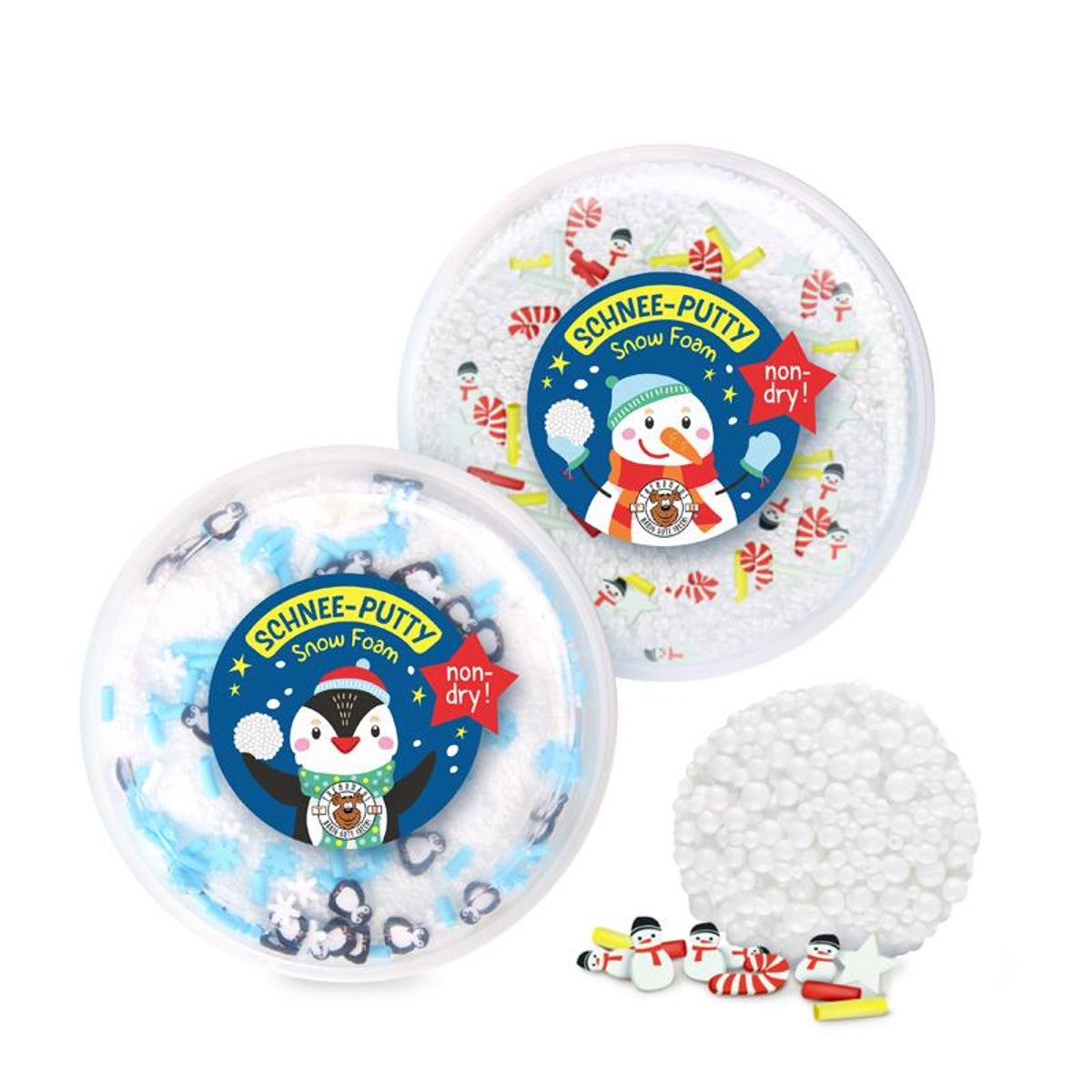 Magic Moments Schnee-Putty-Set, 2 fach sortiert