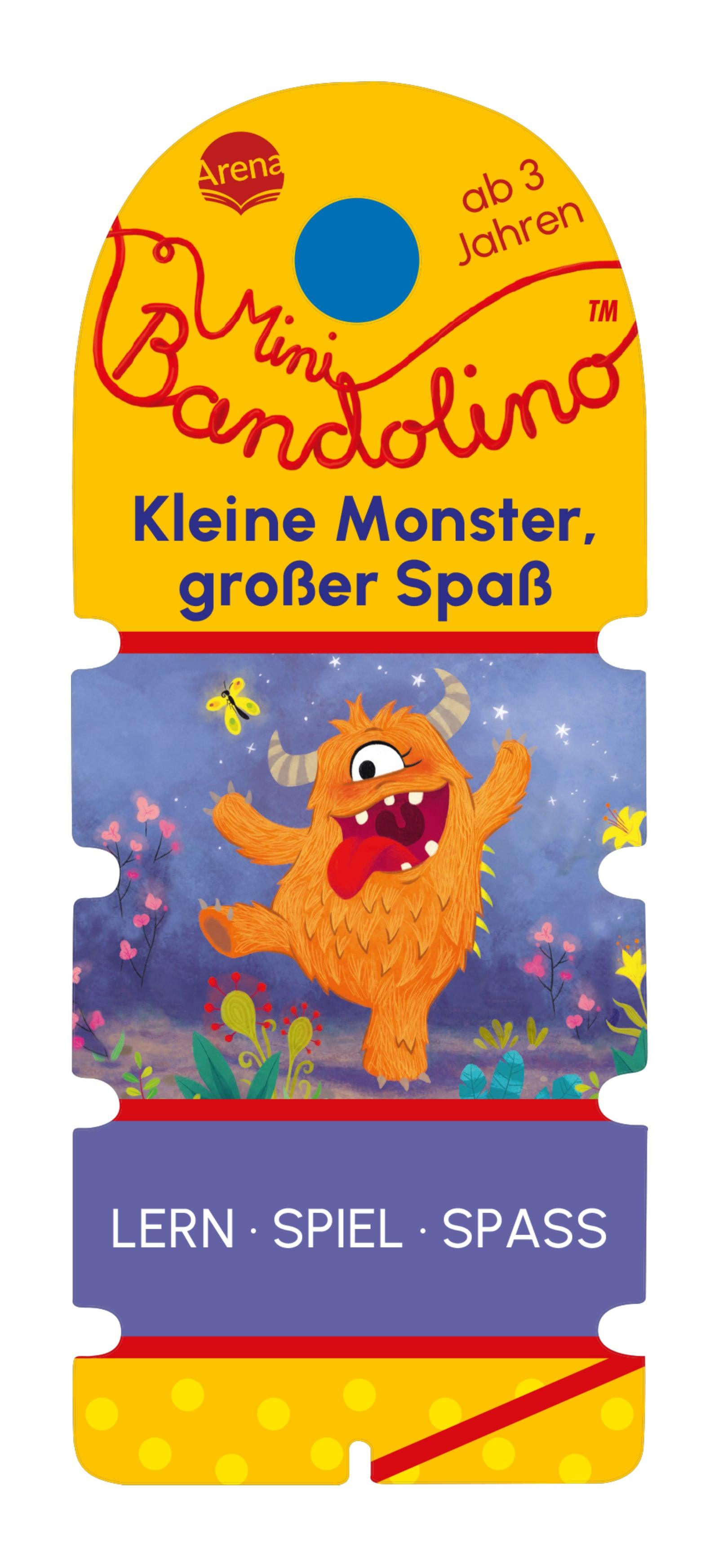 Lernspiel Arena Verlag Mini Bandolino. Kleine Monster, großer Spaß