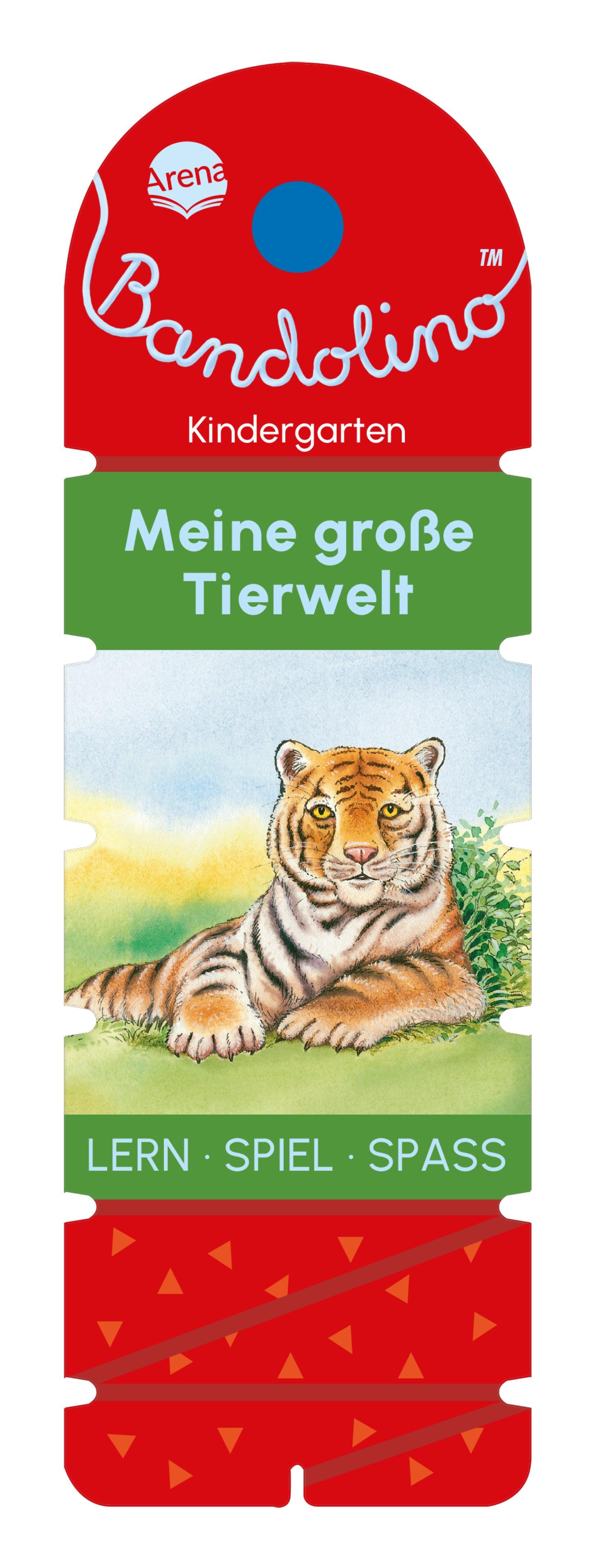 Lernspiel Arena Verlag Bandolino. Meine große Tierwelt