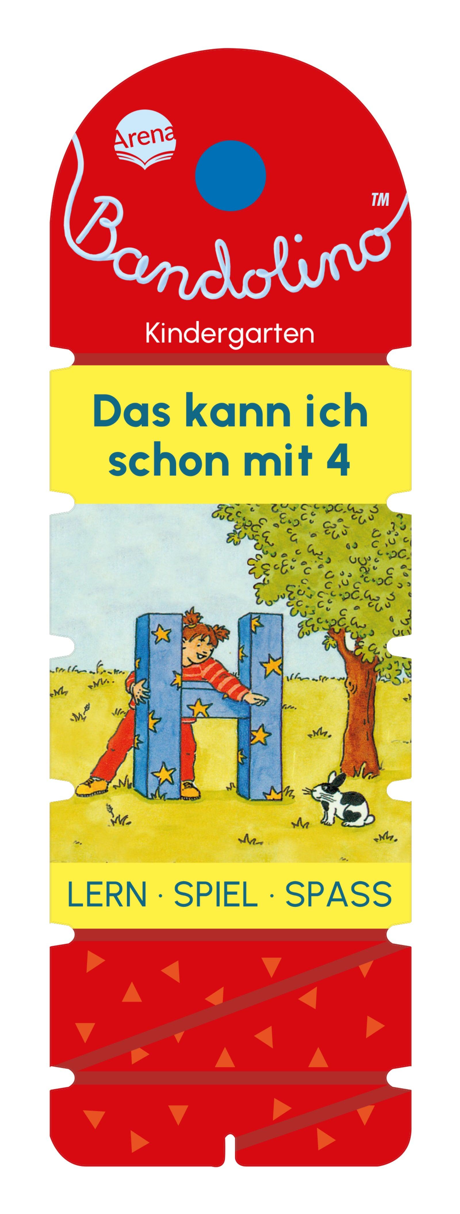 Lernspiel Arena Verlag Bandolino. Das kann ich schon mit 4