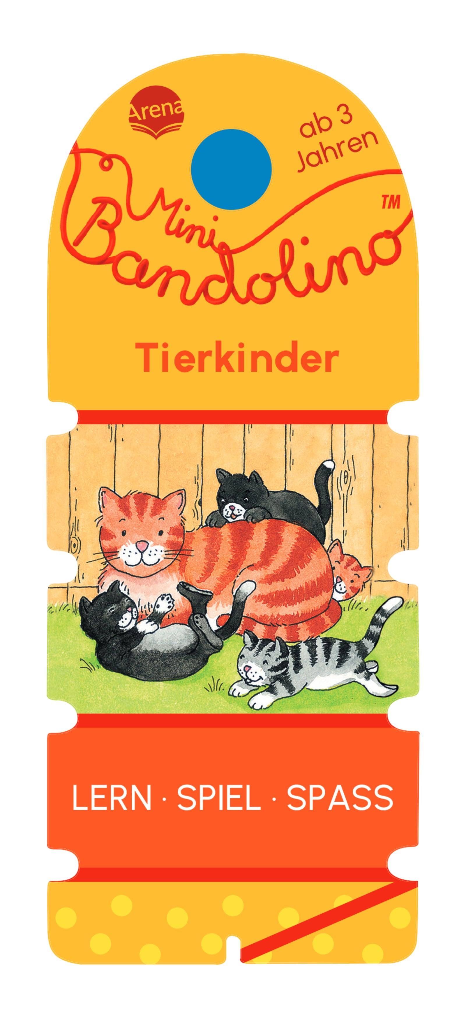 Lernspiel Arena Verlag Mini Bandolino. Tierkinder