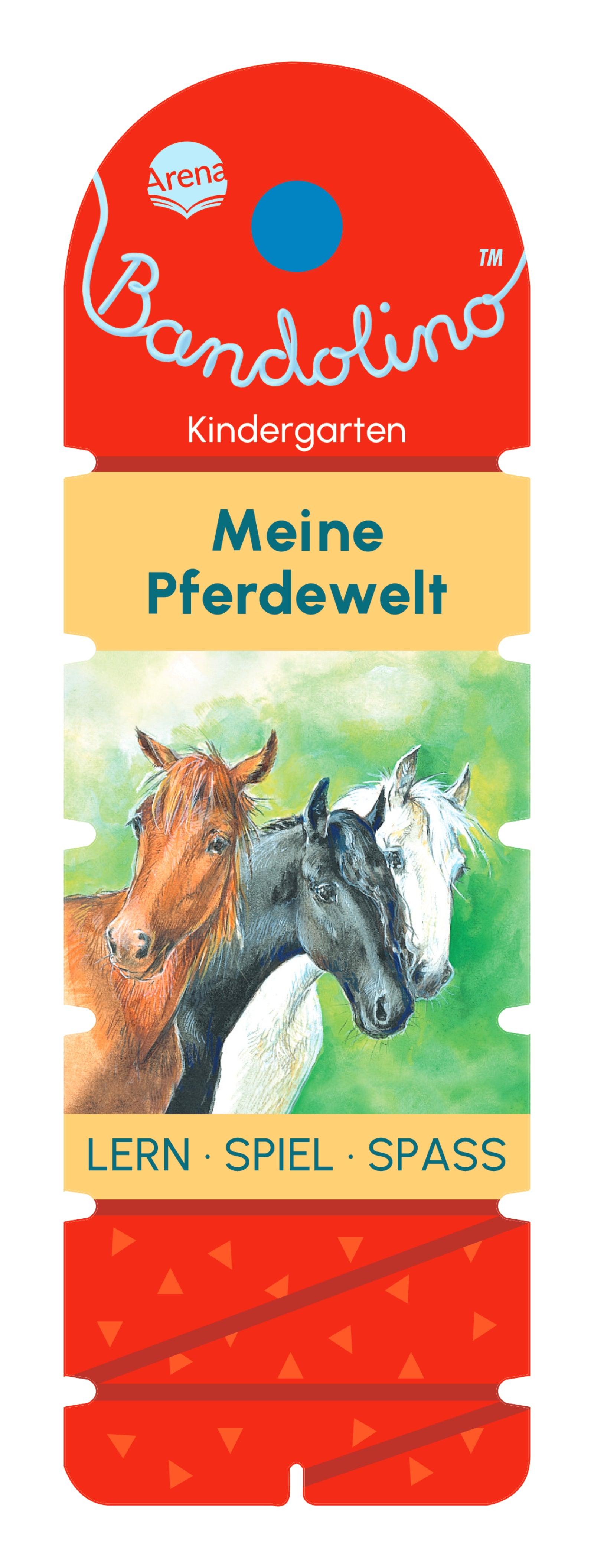 Lernspiel Arena Verlag Bandolino. Meine Pferdewelt