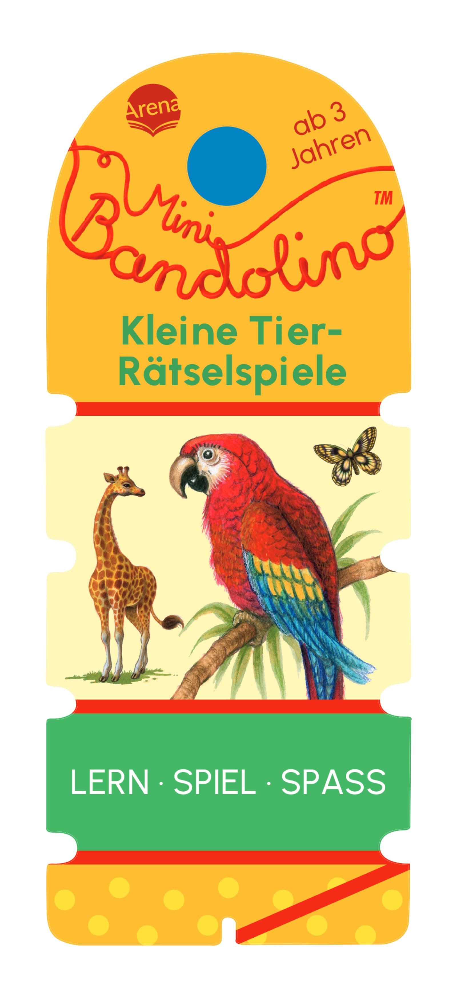 Mini Bandolino. Kleine Tier-Rätselspiele - WELTENTDECKER