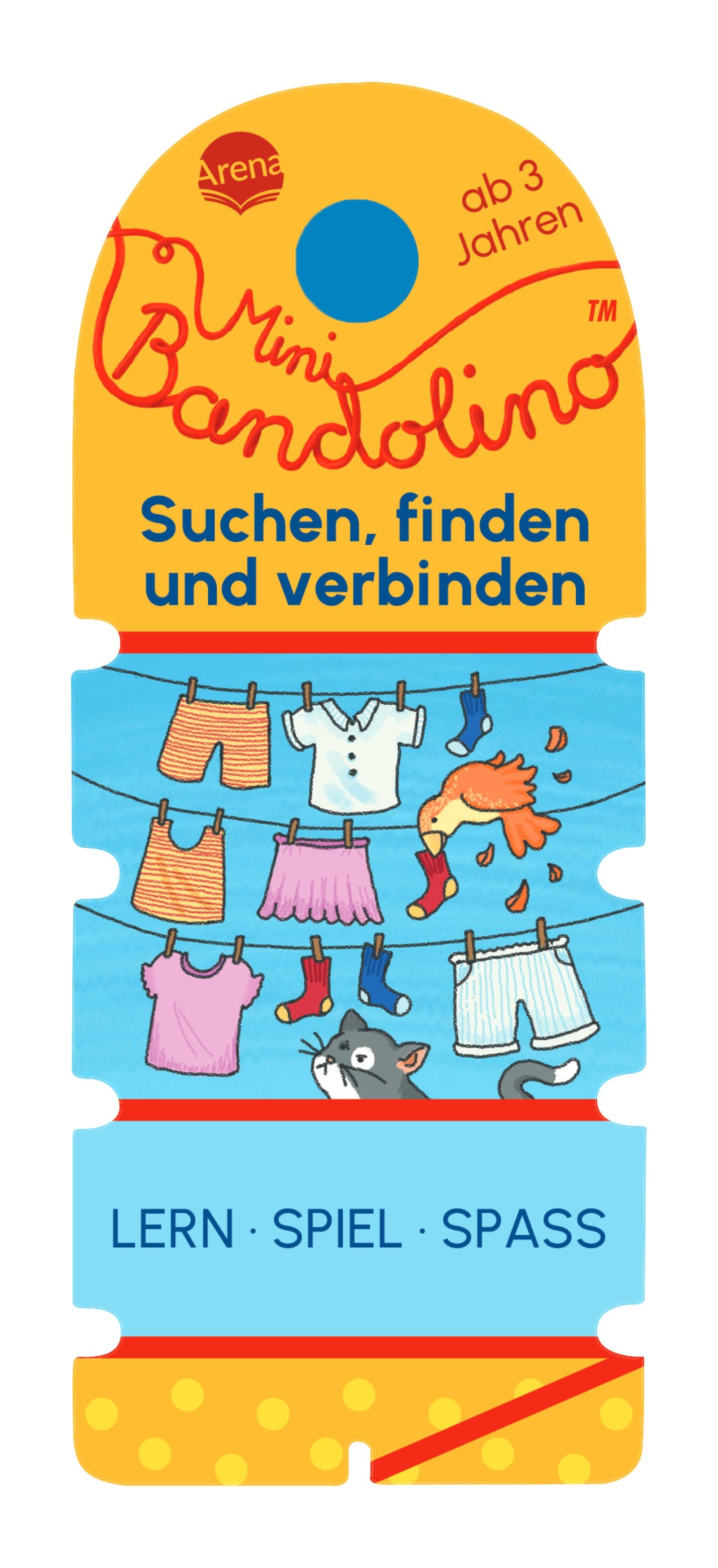 Lernspiel Arena Verlag Mini Bandolino. Suchen, finden und verbinden