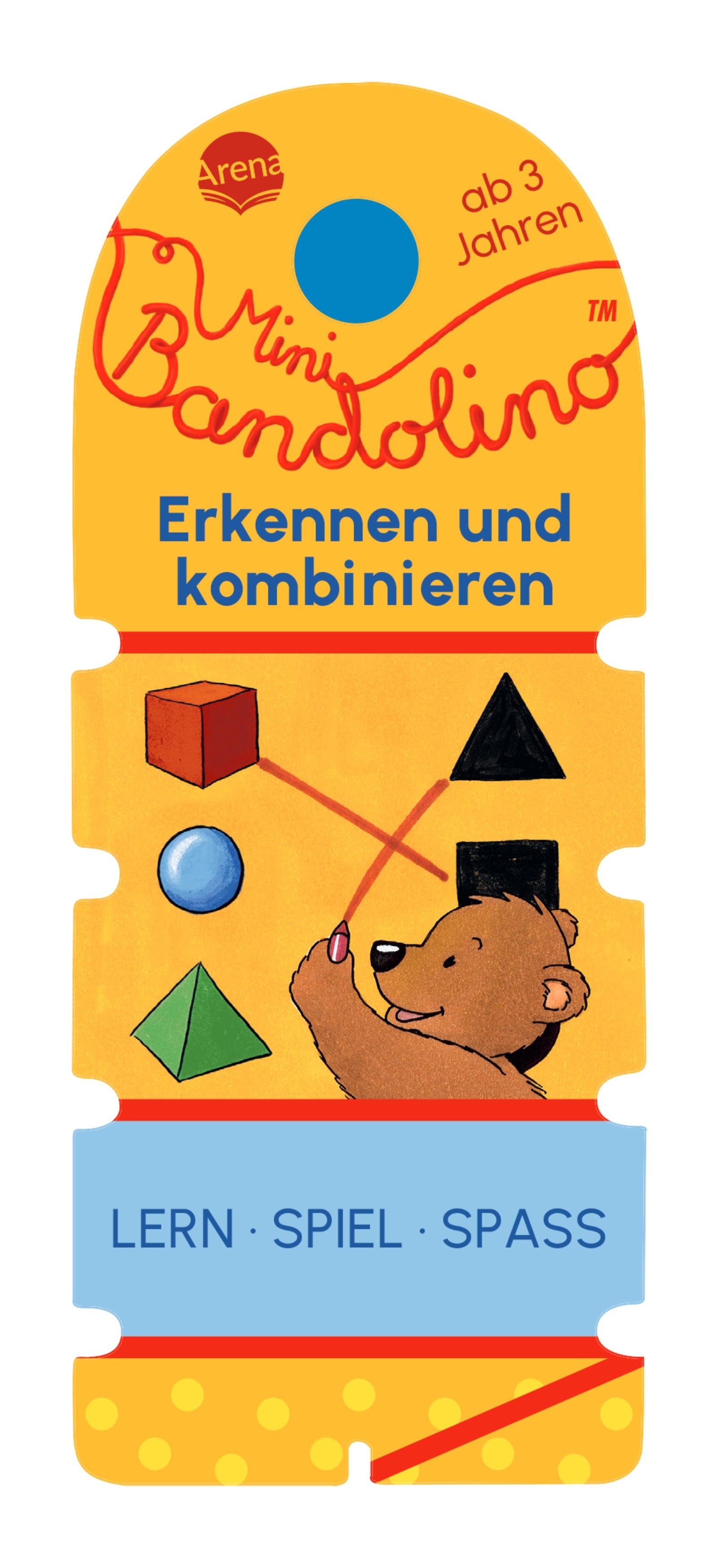 Lernspiel Arena Verlag Mini Bandolino. Erkennen und Kombinieren