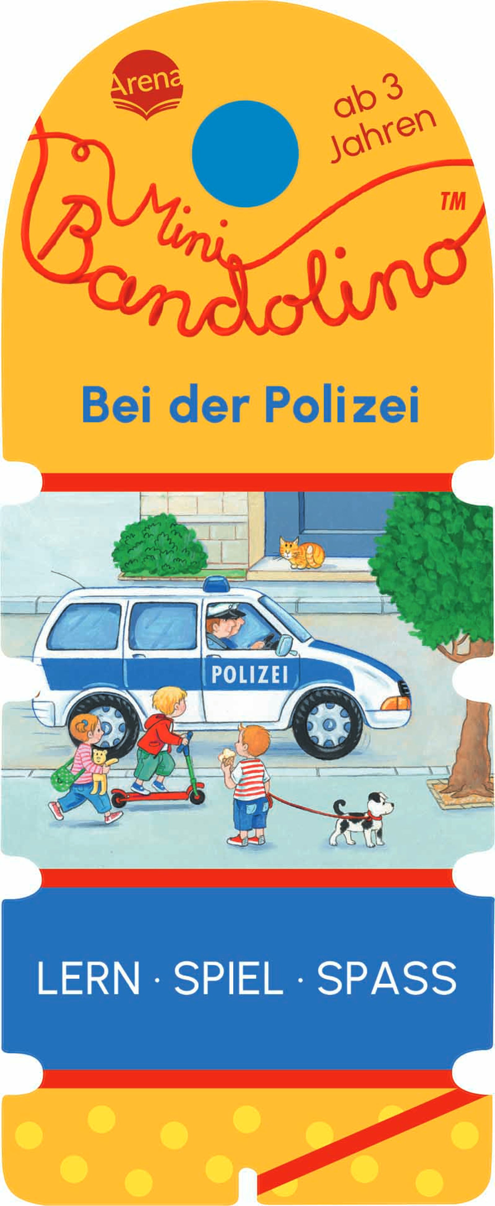 Lernspiel Arena Verlag Mini Bandolino. Bei der Polizei