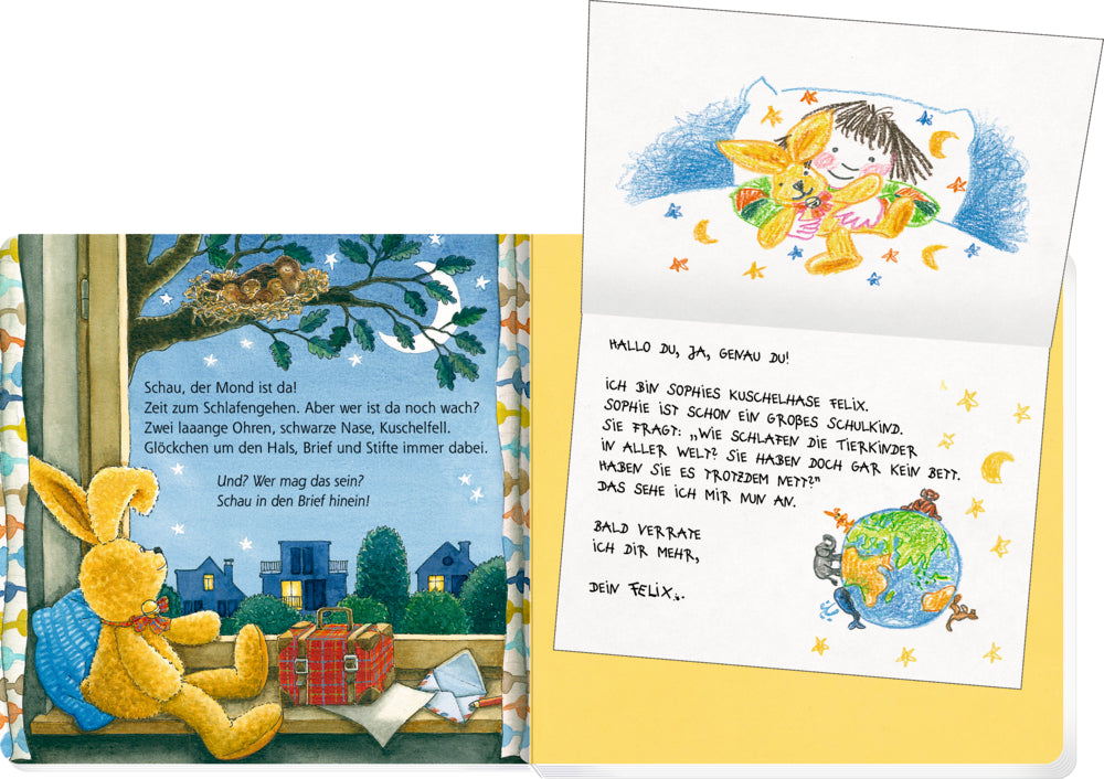 Buch Coppenrath Verlag Erste Gutenacht-Briefe von Felix (Pappbilderbuch)