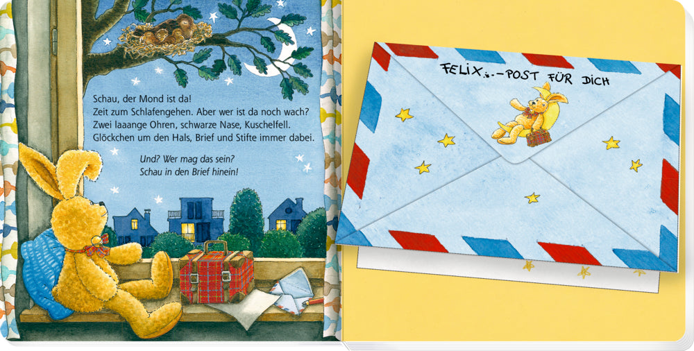 Buch Coppenrath Verlag Erste Gutenacht-Briefe von Felix (Pappbilderbuch)