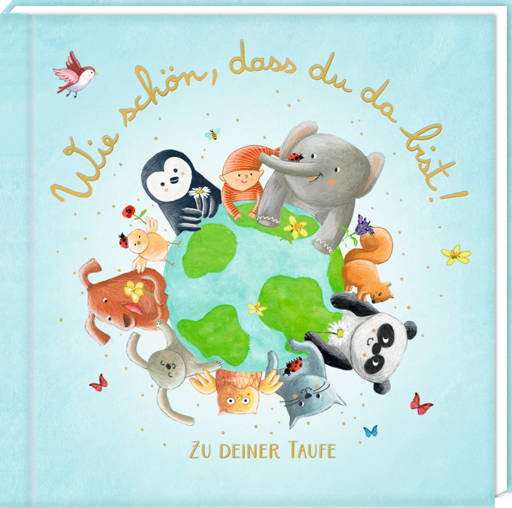 Buch Coppenrath Verlag Geldkuvert-Geschenkbuch: Wie schön, dass du da bist! (Taufe)