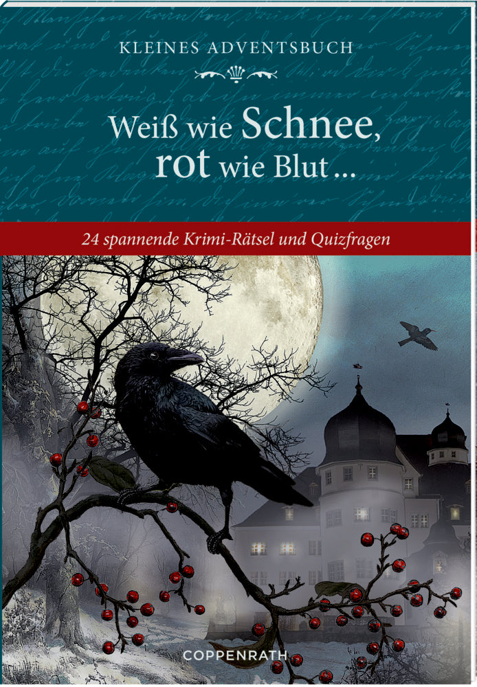 Adventskalender Coppenrath Verlag Weiß wie Schnee, rot wie Blut ... , Adventskalender-Buch