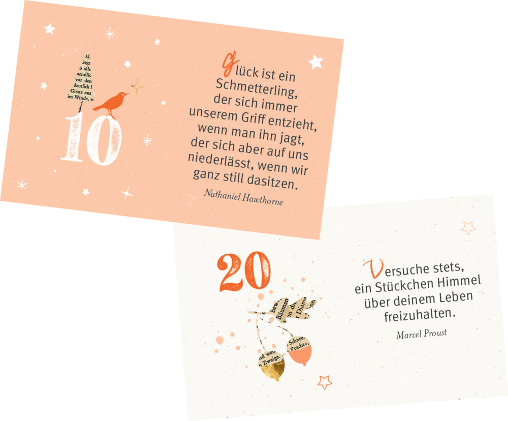 Kleine Impulse für deinen Advent, Mini-Adventskalenderbuch