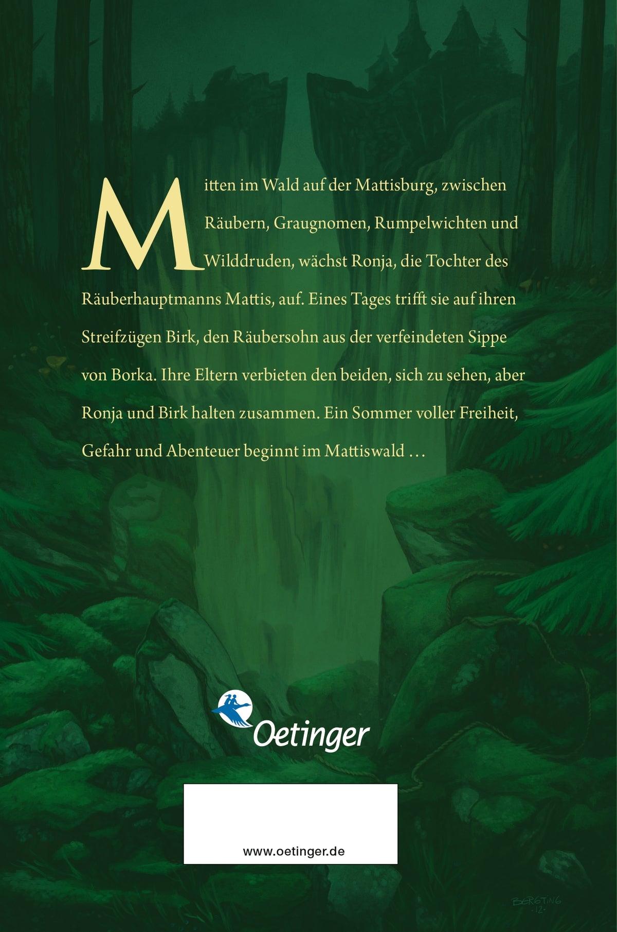 Buch Oetinger Verlagsgruppe Ronja Räubertochter