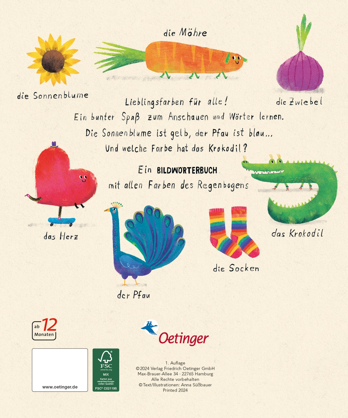 Bilderbuch Oetinger Verlagsgruppe Meine ersten Farben