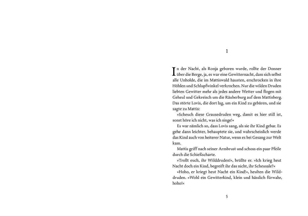 Buch Oetinger Verlagsgruppe Ronja Räubertochter. Das Buch zur Serie