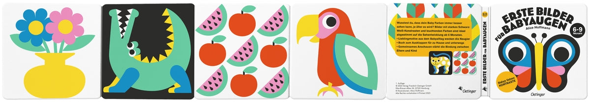 Bilderbuch Oetinger Verlagsgruppe Erste Bilder für Babyaugen. 6-9 Monate
