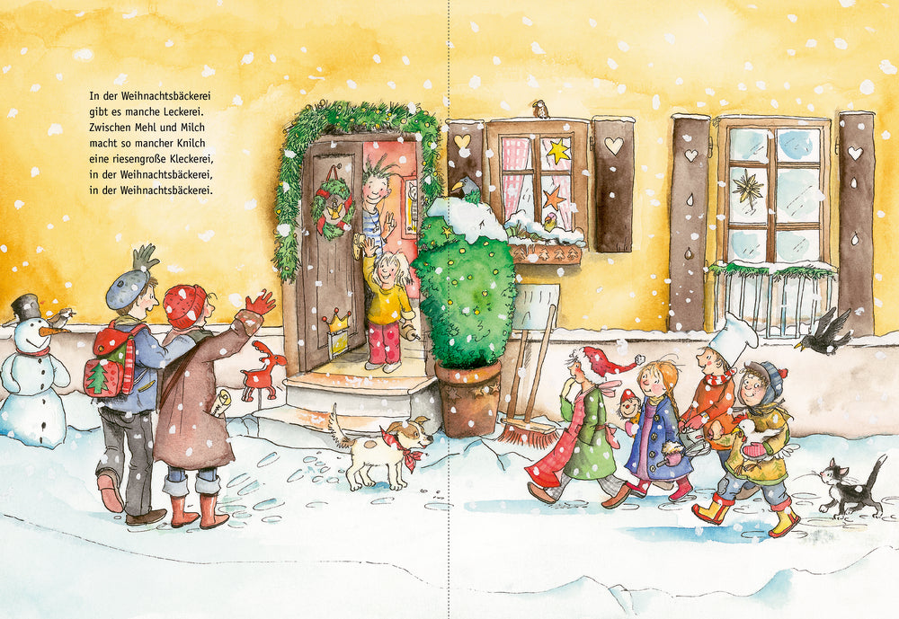 In der Weihnachtsbäckerei - Backbuch zum Weihnachtslied