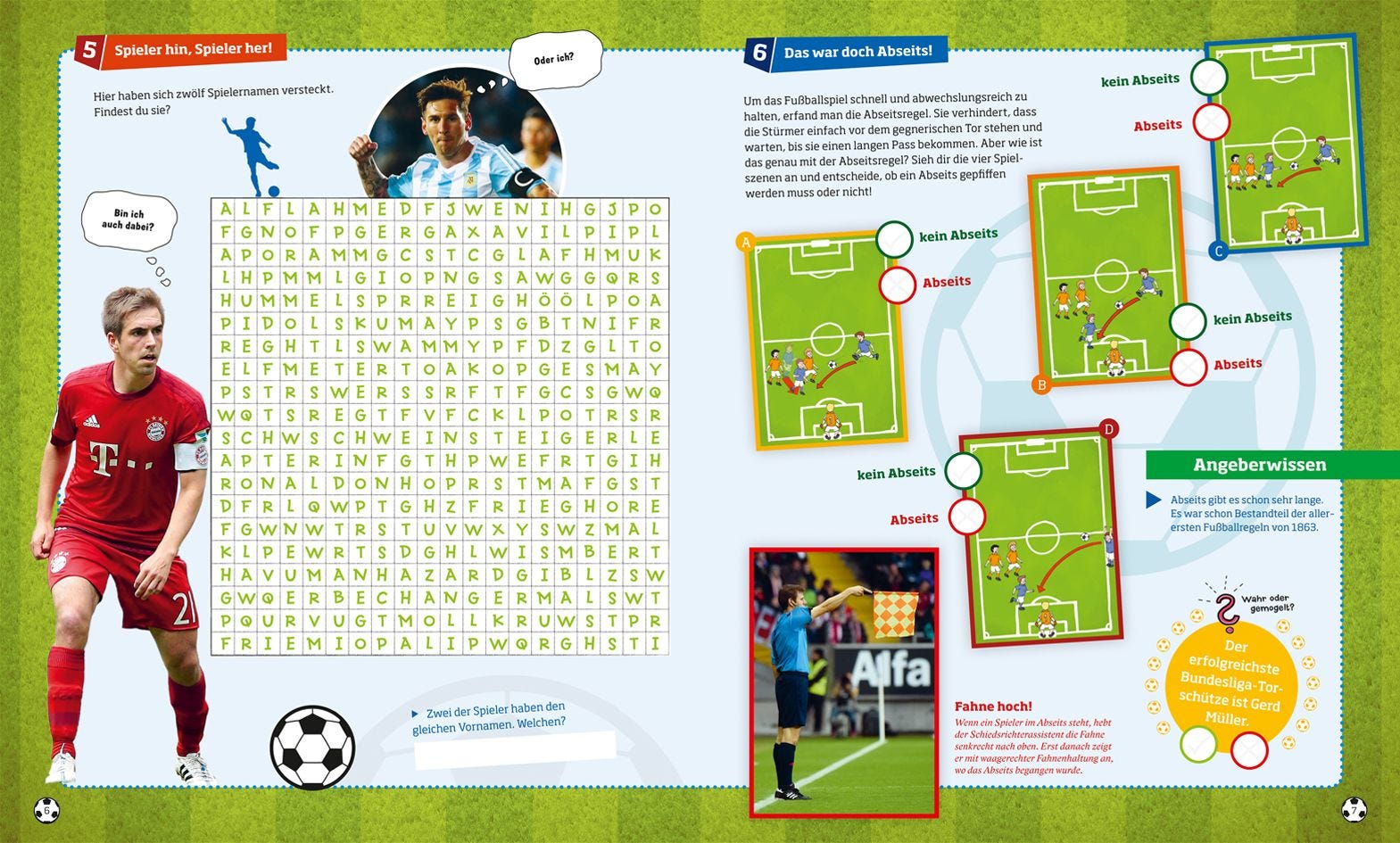 Buch Tessloff WAS IST WAS Rätseln und Stickern: Fußball