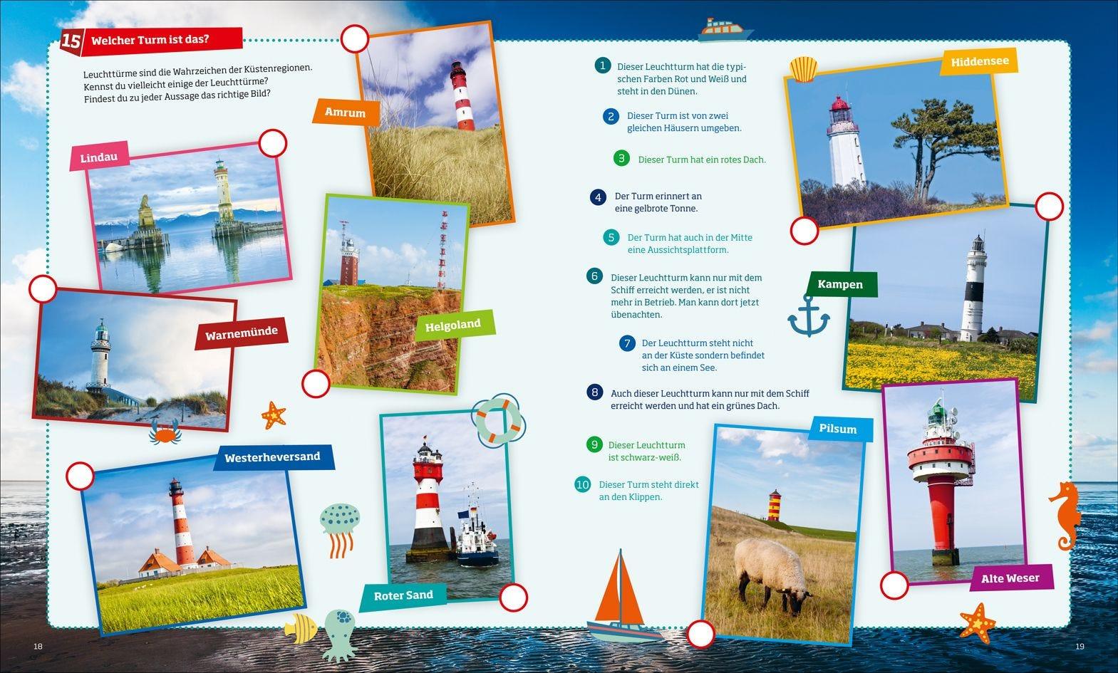 Buch Tessloff WAS IST WAS Rätseln und Stickern: Deutschland