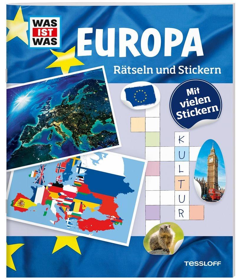 Buch Tessloff WAS IST WAS Rätseln und Stickern: Europa