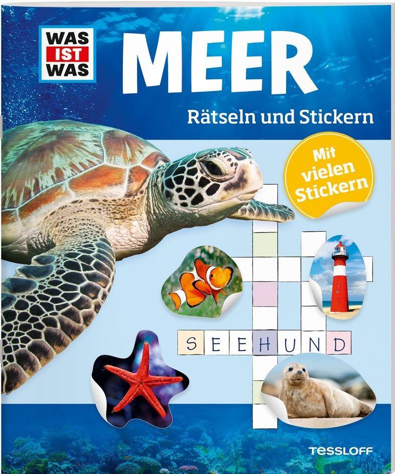 Buch Tessloff WAS IST WAS Rätseln und Stickern: Meer
