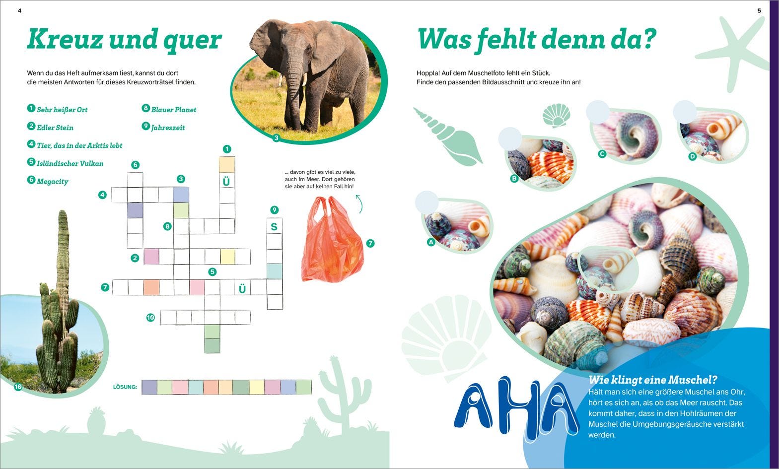 Buch Tessloff WAS IST WAS Rätseln und Stickern: Erde