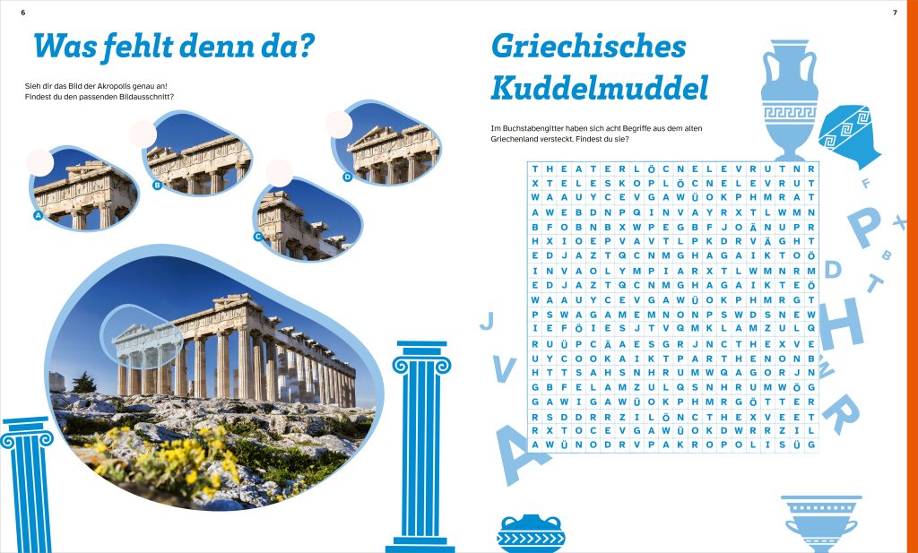 Buch Tessloff WAS IST WAS Rätseln und Stickern: Geschichte