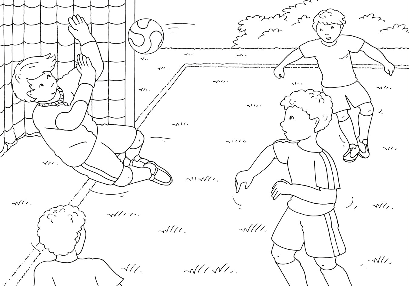 Mein schönstes Malbuch. Fußball