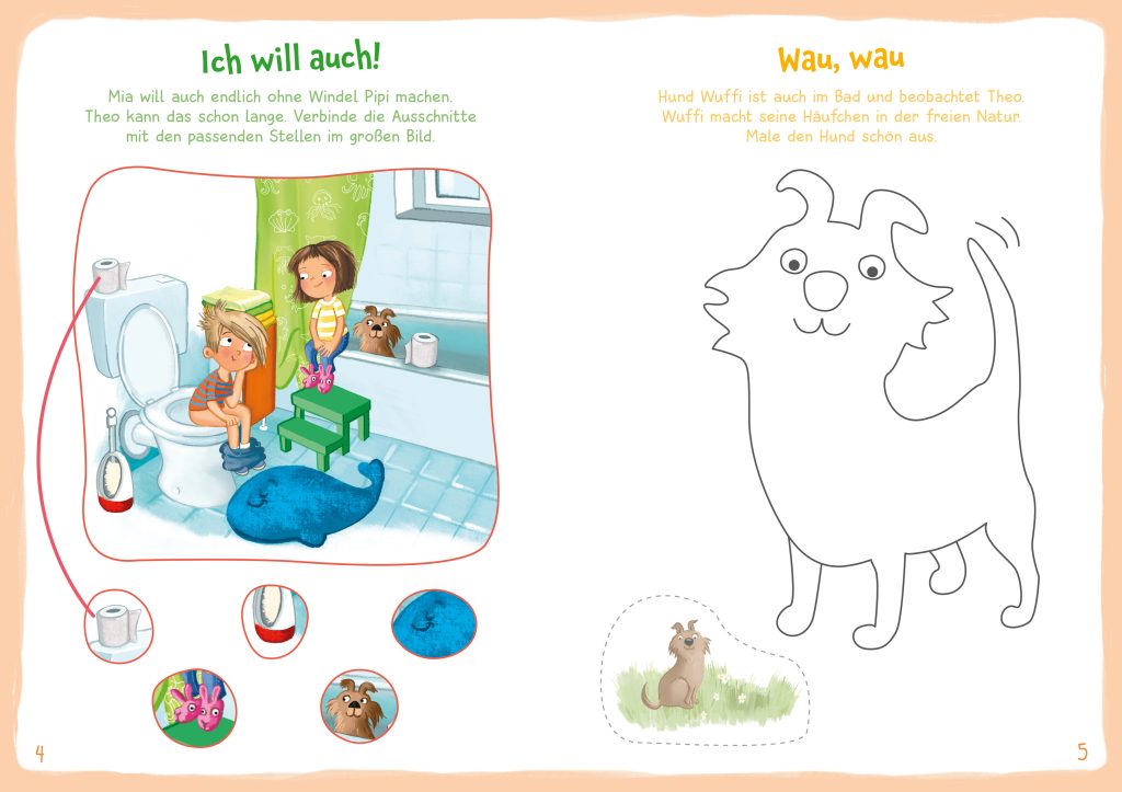 Malen Tessloff WAS IST WAS Meine Welt Mach mit! Spaß im Bad